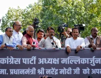 BJP protests nationwide over Kharge's 'Modi ka baap' remark, demands apology