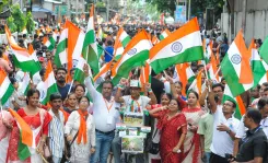 BJP's Tiranga Yatra sweeps nation ahead of 80th Independence Day