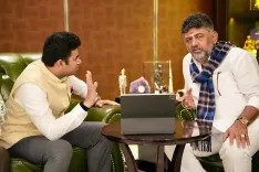 What Happened When BJP MP Surya Met Dy CM Shivakumar?