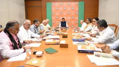 BJP President Nitin Nabin meets national general secretaries to chart poll strategy
