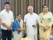 बिप्लब कुमार देब ने बीएल संतोष से मुलाकात कर लिया आशीर्वाद, हरियाणा BJP नेताओं से भी भेंट