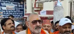 Vande Mataram row: BJP protests in Begusarai; Giriraj Singh targets Rahul Gandhi
