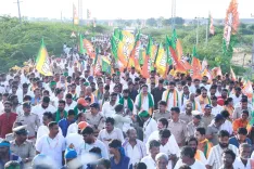 BJP's Ballari Chalo padayatra Day 2: Vijayendra targets Congress over 'commission' row