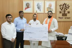 BMSICL hands CM Samrat Choudhary ₹30 cr flood relief cheque