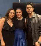 काजोल और फराह ने आर्यन खान के डेब्यू प्रोजेक्ट को बताया हिट, स्क्रीनिंग में दिखा उत्साह