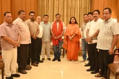 BPF MLAs call on Assam CM Himanta Biswa Sarma