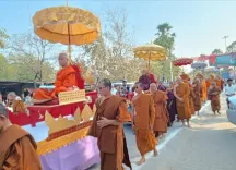 कुशीनगर में ‘बुद्ध धातु शोभायात्रा’ ने भारत-थाईलैंड की सांस्कृतिक साझेदारी को किया मजबूत