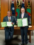 Australia, Vanuatu sign Nakamal Agreement barring foreign military bases