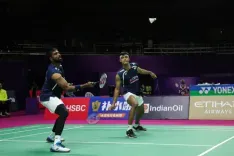 BWF वर्ल्ड चैंपियनशिप: सात्विक-चिराग क्वार्टर फाइनल में हारे, 21-18, 21-9 से चीनी जोड़ी ने किया बाहर