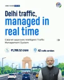 Cabinet Clears AI Traffic System for 42 Delhi Corridors