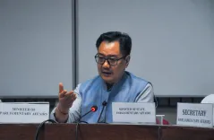 Rijiju slams Opposition over Monsoon Session washout: 'Can't switch Parliament off'