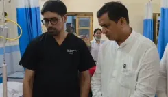 चमोली टनल हादसा: 22 में से 19 मजदूर सुरक्षित, BJP सांसद अनिल बलूनी ने गोपेश्वर अस्पताल में लिया हालचाल