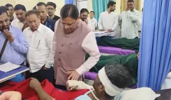 चमोली टनल हादसा: CM धामी ने गोपेश्वर अस्पताल में घायल मजदूरों से की मुलाकात, 7 की मौत, 3 अभी भी लापता