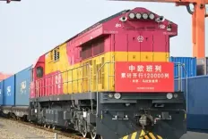 चीनी रेलवे एक्सप्रेस 1.2 लाख बार फेरे लगा चुकी है