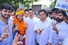 क्या सचिन पायलट ने दिल्ली विश्वविद्यालय छात्रसंघ चुनाव में एनएसयूआई का प्रचार किया?