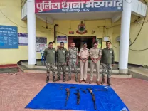 Bijapur Naxal arms dump: AK-47, 3 weapons and 76 rounds seized from Utla forest