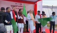 क्या छत्तीसगढ़ के नक्सल प्रभावित गांवों में यात्री बस सेवा का शुभारंभ गृहमंत्री अमित शाह ने किया?