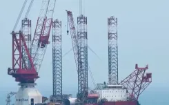 चीन की छीयुआन अपतटीय पवन ऊर्जा परियोजना में नई उपलब्धियाँ