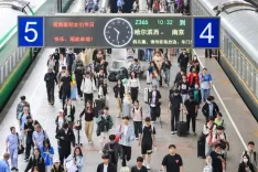 चीनी राष्ट्रीय दिवस और मध्य शरद ऋतु महोत्सव अवकाश : पहले दिन नया रिकॉर्ड