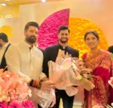 Chirag Paswan attends daughter's wedding of NCP MP Supriya Sule