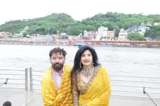 Chirag Paswan attends mundan ceremony at Haridwar