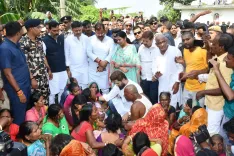 Chirag Paswan visits Raghopur boat accident victims' families