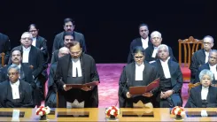 CJI Surya Kant swears in three new Supreme Court judges on 6 October