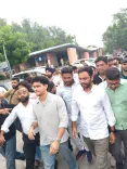 सीजेपी का पार्लियामेंट स्ट्रीट थाने पर प्रदर्शन: सौरव दास ने पूछा — जंतर-मंतर के 2,800 अपराधियों पर कार्रवाई क्यों नहीं?