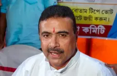 Suvendu Adhikari skips Darjeeling GJM event, heads to Gujarat for Modi programme