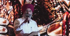 CM Bhagwant Mann Goes LIVE from 'Humare Ram' Event at Amity University Mohali