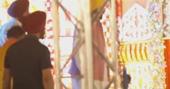 CM Bhagwant Mann joins Kejriwal LIVE in Amritsar for 'Ek Shaam Bhagwan Shiv Ke Naam'