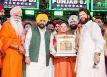 CM Bhagwant Mann Pays Obeisance at Nakodar's Dera Almasat Annual Fair