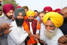 CM Bhagwant Mann Reviews Rajpura Mandi Paddy Procurement