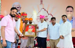 CM Bhajan Lal Addresses Om Banna Temple Event in Pali