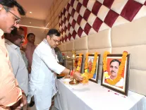 CM Bhajan Lal chairs Sikar worker meet at Khatu Shyamji ahead of Panchayat polls