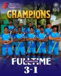 CM Bhajan Lal Congratulates India on Hockey5s Asia Gold