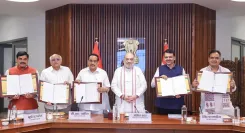 CM Bhajan Lal hails historic Narmada Award pact among 4 states