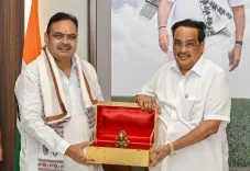 CM Bhajan Lal holds Delhi meet on Yamuna water project