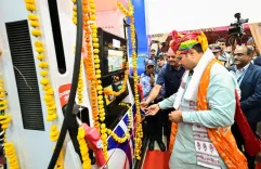 CM Bhajan Lal inaugurates HPCL outlet in Pachpadra