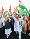 CM Bhajan Lal launches Har Ghar Tiranga rally from Jaipur's Albert Hall