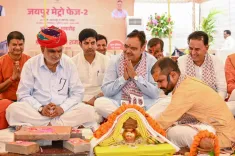 CM Bhajan Lal Launches Jaipur Metro Phase-2 at Sitapura