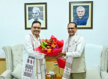 CM Bhajan Lal meets Union Minister Chouhan on Rajasthan farm schemes