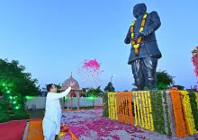 CM Bhajan Lal pays tribute to Deendayal Upadhyay at Dhanakya memorial