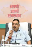 CM Bhajan Lal Reviews Revenue Targets, Orders Anti-Evasion Drive