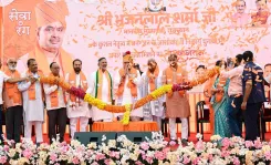 CM Bhajan Lal Sharma Credits BJP Workers for Nikay Poll Win, Eyes Panchayat Polls