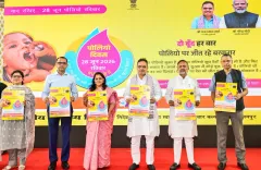 CM Bhajan Lal Sharma Launches Pulse Polio Drive in Rajasthan