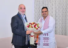 CM Bhajan Lal Sharma Meets Australian Diplomat on Water, Investment