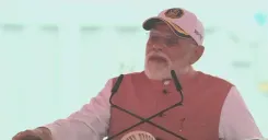 CM Bhajan Lal Sharma Watches PM Modi at Navy Tri-Commissioning