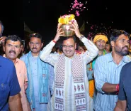 CM Bhajan Lal Sharma Welcomes Samrasata Kalash Yatra in Jaipur