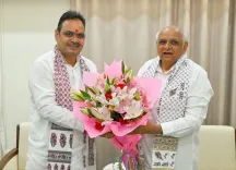 CM Bhajan Lal Sharma Wishes Gujarat CM Bhupendra Patel on Birthday